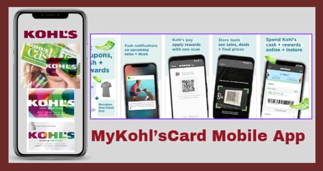 MyKohlsCard Mobile App